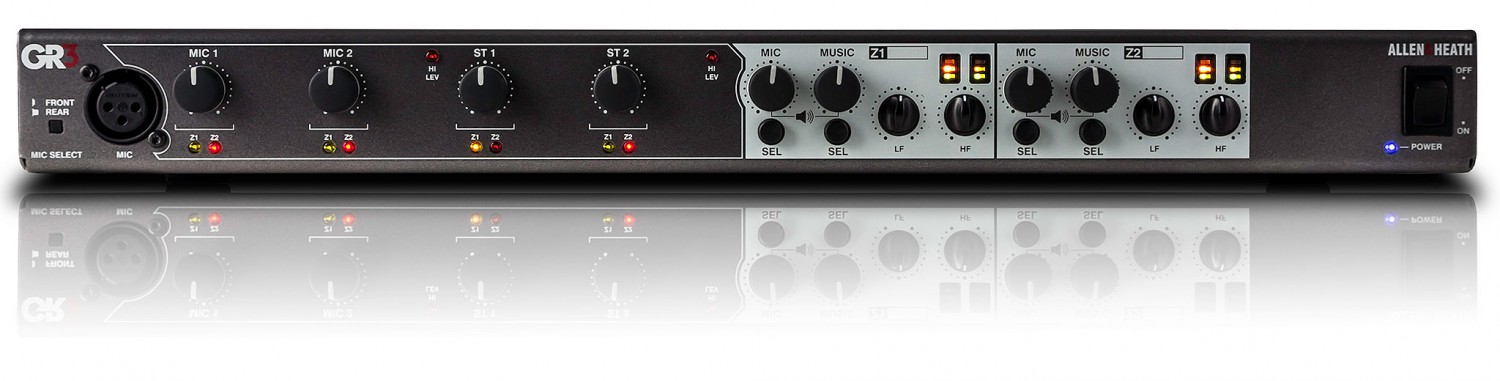 Allen & Heath GR3 - mikser strefowy analogowy Allen & Heath GR3 - mikser strefowy analogowy
