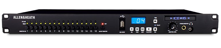 Allen & Heath ICE-16/X - rejestrator audio Allen & Heath ICE-16/X - rejestrator audio