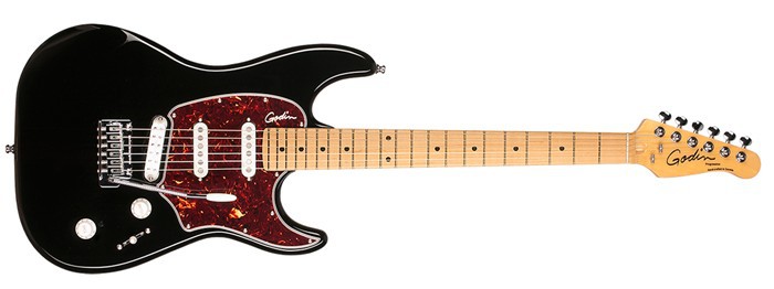 Godin PROGRESSION PLUS BLACK MN - gitara elektryczna Godin PROGRESSION PLUS BLACK MN - gitara elektryczna