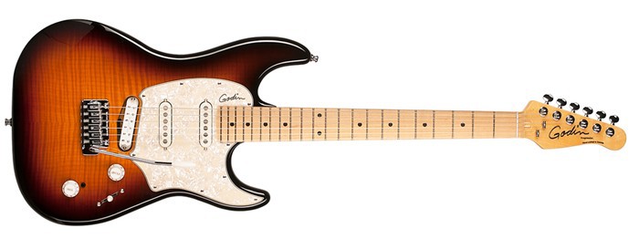 Godin PROGERSSION PLUS VINTAGE BURST MN - gitara elektryczna Godin PROGRESSION PLUS VINTAGE BURST MN - gitara elektryczna