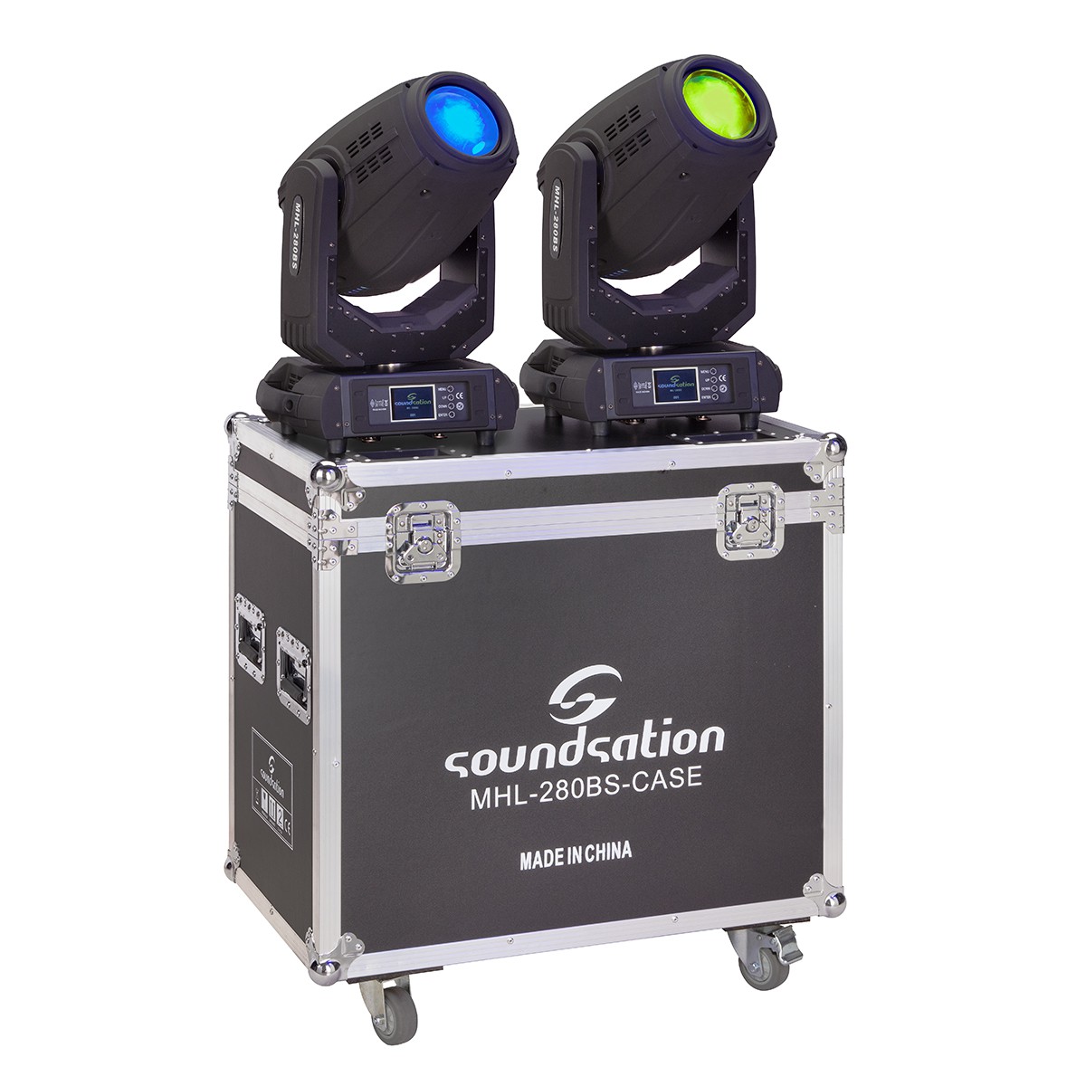 Soundsation MHL-280BS SET - zestaw 2 ruchome głowy 