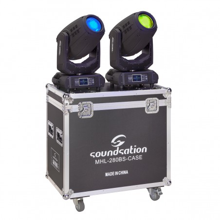 Soundsation MHL-280BS SET - zestaw 2 ruchome głowy 