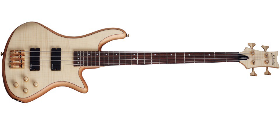 Schecter Stiletto Custom-4 NAT - gitara basowa Schecter Stiletto Custom-4 NAT - gitara basowa
