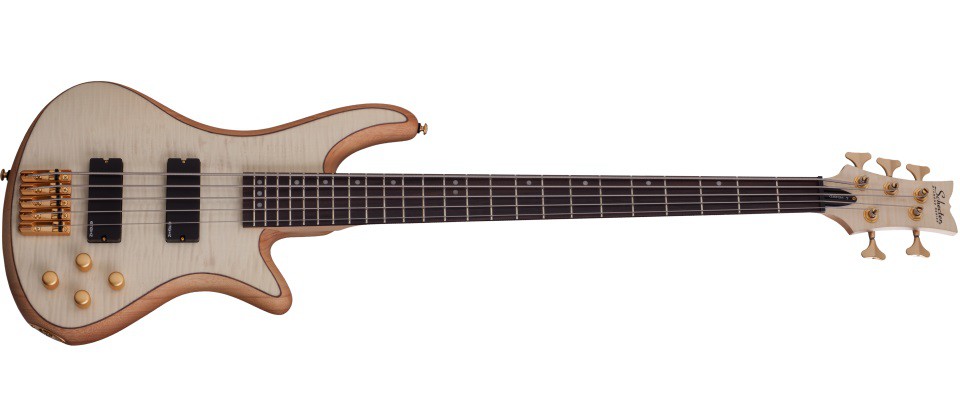 Schecter Stiletto Custom-5 NAT - gitara basowa Schecter Stiletto Custom-5 NAT - gitara basowa