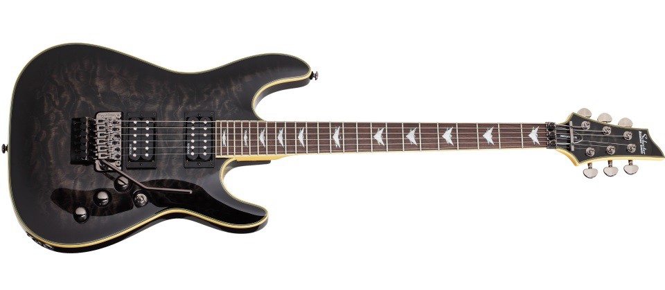 Schecter Omen Extreme-FR STBLK - gitara elektryczna Schecter Omen Extreme-FR STBLK - gitara elektryczna
