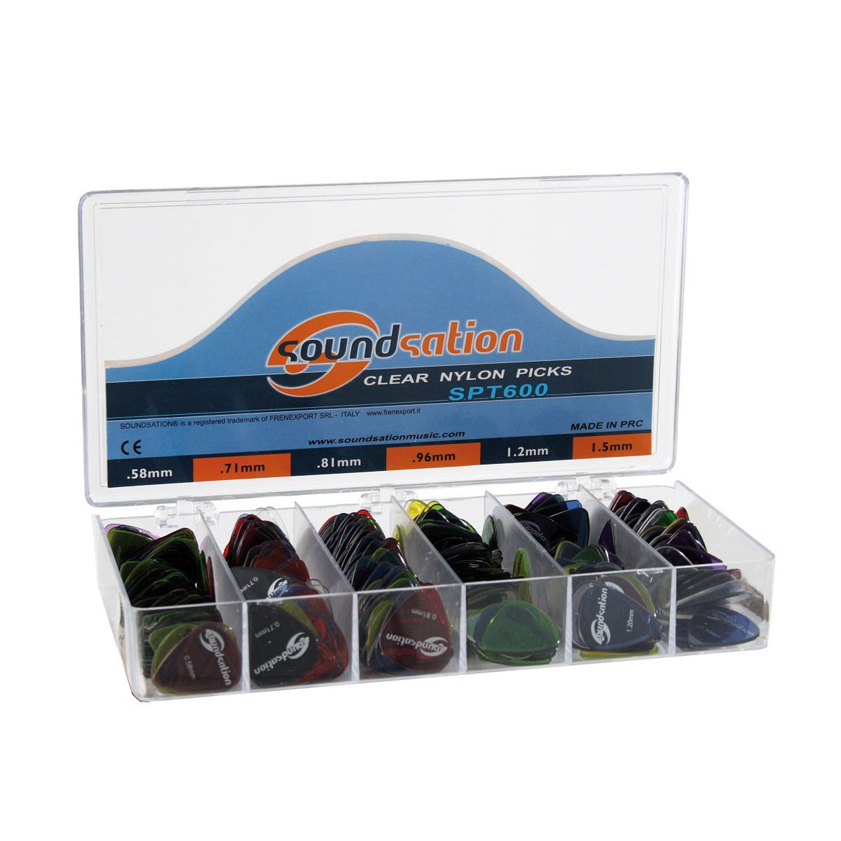 Soundsation SPT-600-BOX - kostki gitarowe Soundsation SPT-600-BOX - kostki gitarowe