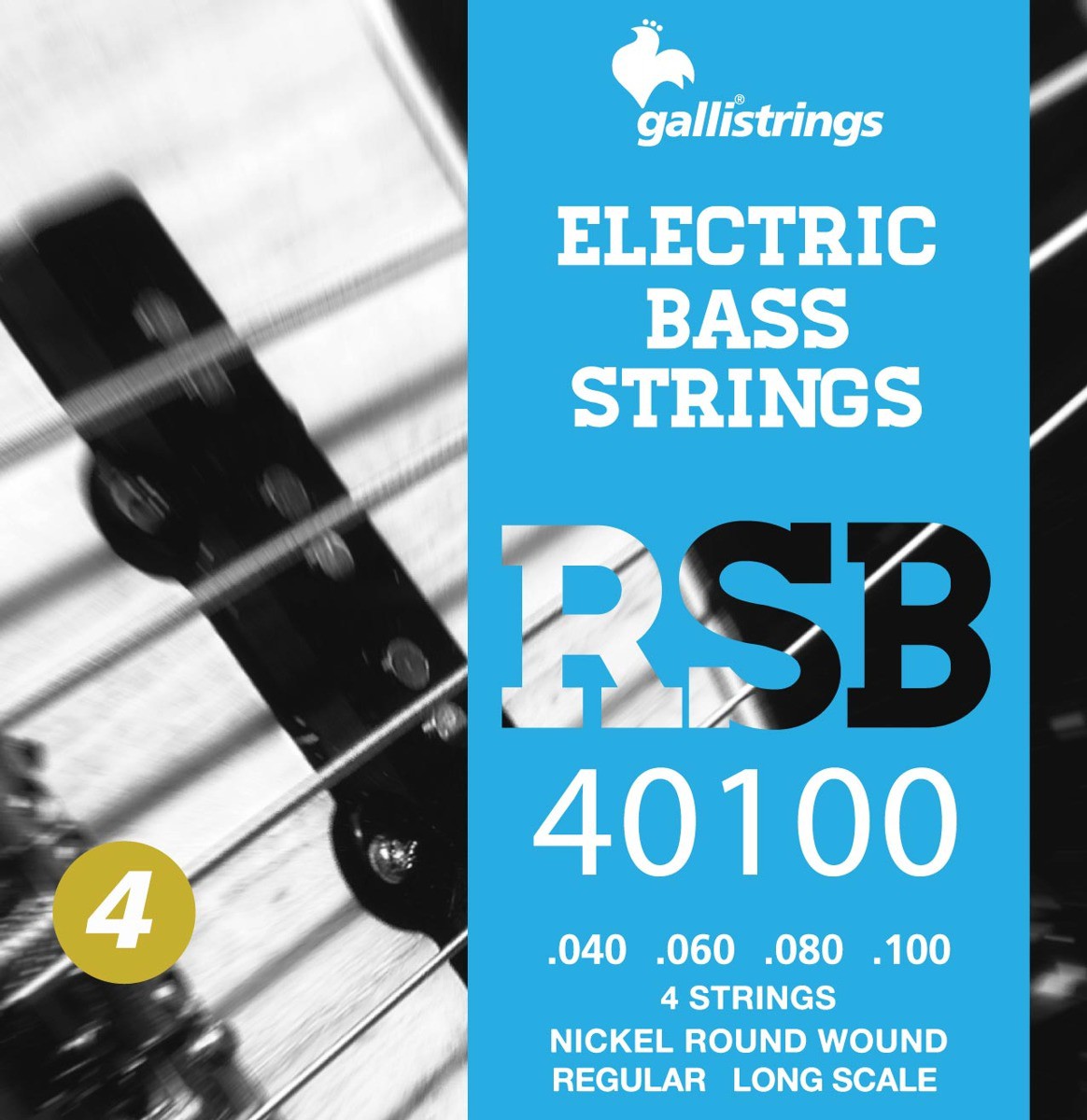 Galli RSB40100 - struny do gitary basowej Galli RSB40100 - struny do gitary basowej
