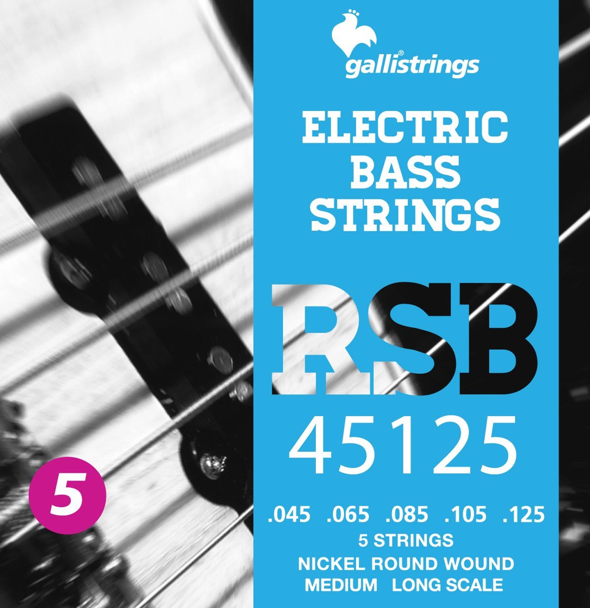 Galli RSB45125 - struny do gitary basowej Galli RSB45125 - struny do gitary basowej