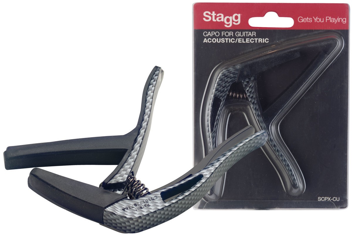 Stagg SCPX-CU CA - kapodaster do gitary 