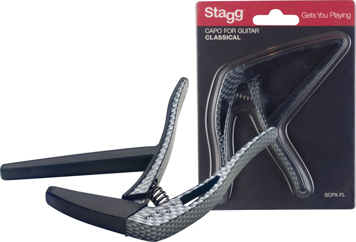 Stagg SCPX-FL CA - kapodaster do gitary klasycznej Stagg SCPX-FL CA - kapodaster do gitary klasycznej