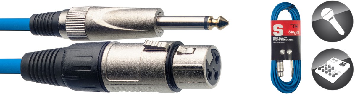 Stagg SMC6XP CBL - kabel mikrofonowy 6m