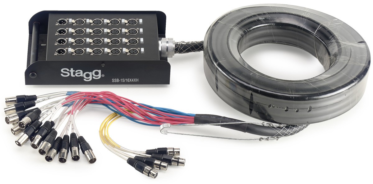 Stagg SSB-15/16X4XH - stagebox 15m Stagg SSB-15/16X4XH - stagebox 15m