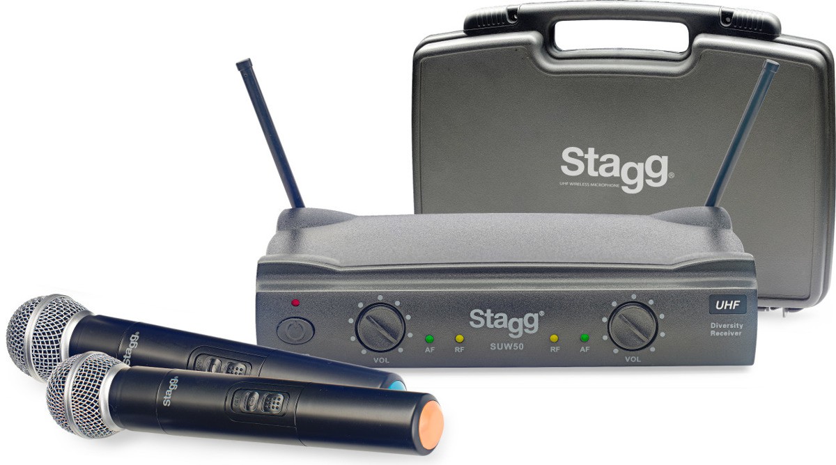 Stagg SUW 50 MM FH EU - bezprzewodowy system UHF Stagg SUW 50 MM FH EU - bezprzewodowy system UHF