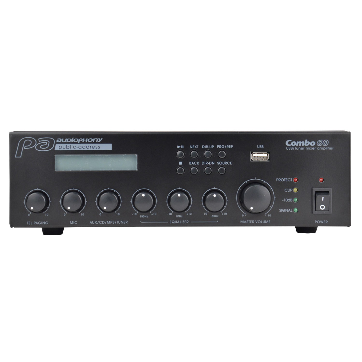 AUDIOPHONY COMBO60 - Mikser / Wzmacniacz / Odtwarzacz multimedialny AUDIOPHONY COMBO60 - Mikser / Wzmacniacz / Odtwarzacz multimedialny