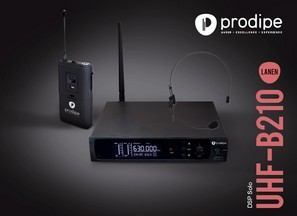 Prodipe HEADSET B210 DSP UHF - zestaw bezprzewodowy Prodipe HEADSET B210 DSP UHF - zestaw bezprzewodowy