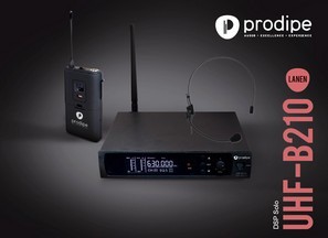 Prodipe HEADSET B210 DSP UHF - zestaw bezprzewodowy