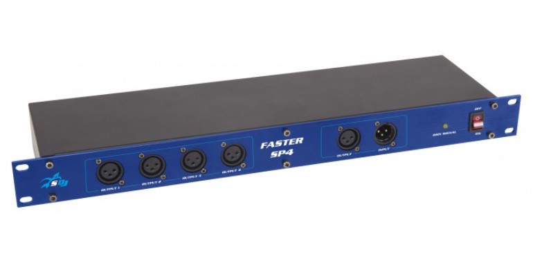 Sagitter SG FASTERSP4 - splitter DMX Sagitter SG FASTERSP4 - splitter DMX