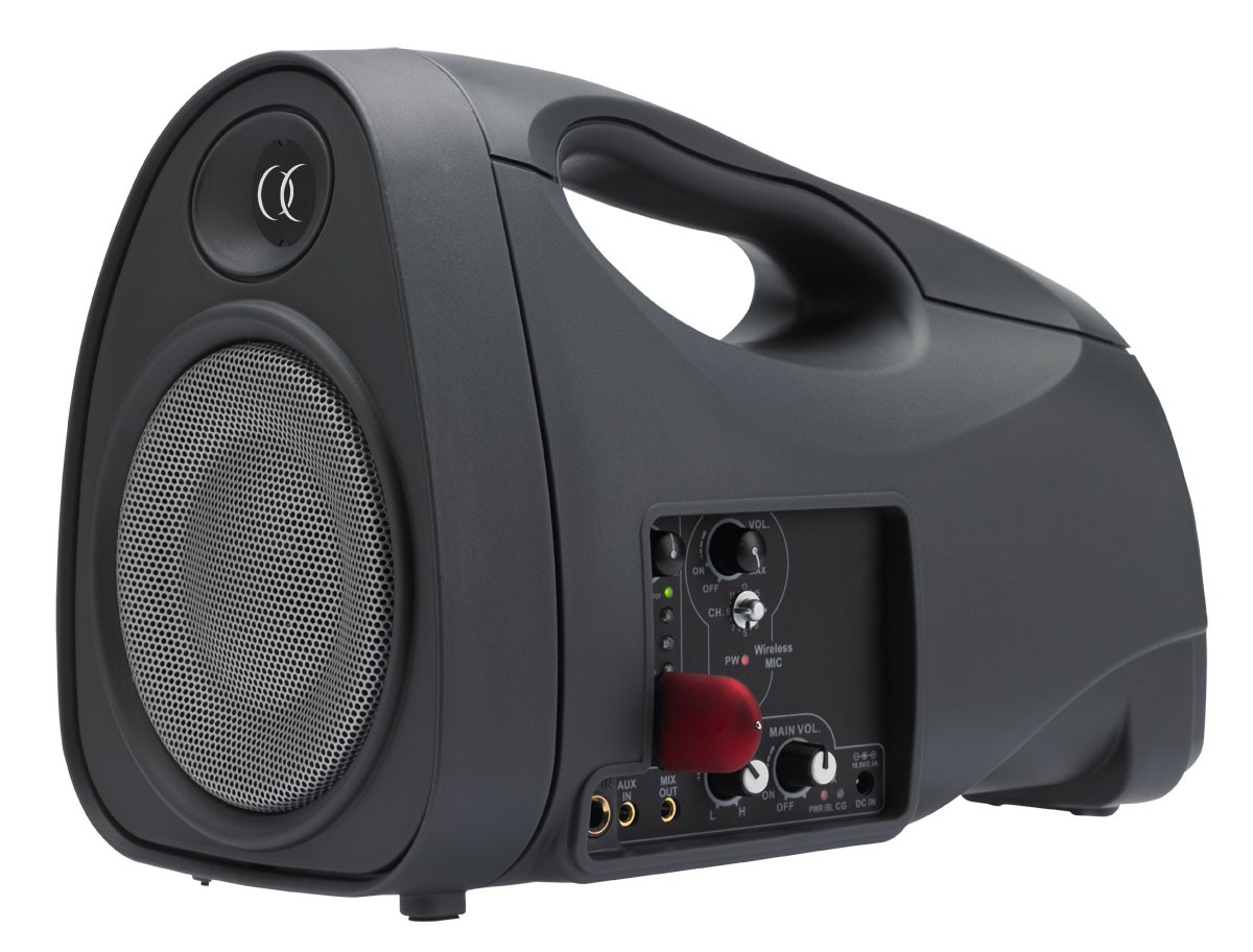 AUDIOPHONY JOGGER50 - Aktywny system 50W z wbudowanym czytnikiem USB i mikrofonem UHF AUDIOPHONY JOGGER50 - Aktywny system 50W z wbudowanym czytnikiem USB i mikrofonem UHF