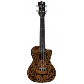 Luna Uke Tribal C EL - ukulele koncertowe