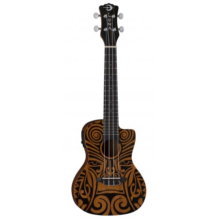 Luna Uke Tribal C EL - ukulele koncertowe