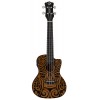 Luna Uke Tribal C EL - ukulele koncertowe