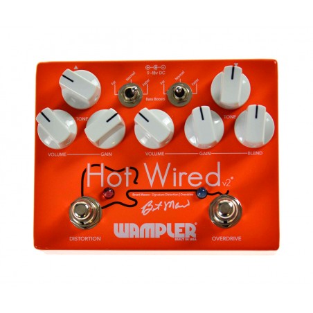 Wampler Hot Wired V2 - efekt gitarowy 