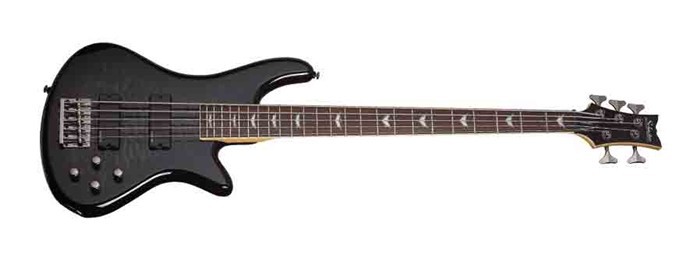 Schecter Stiletto Extreme-5 STBLK - gitara basowa