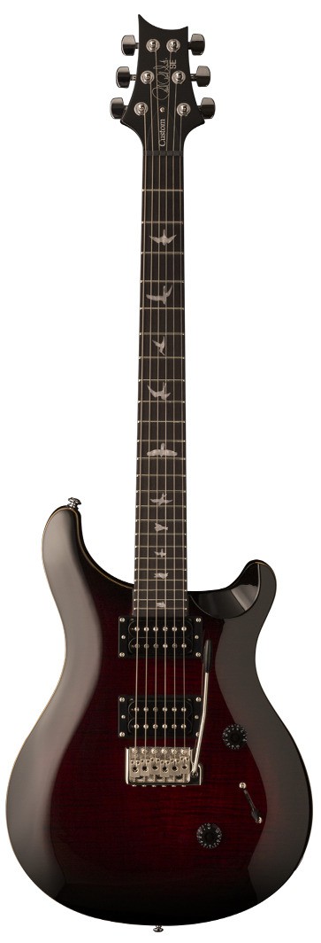 PRS 2018 SE Custom 24 Fire Red Burst - gitara elektryczna PRS 2018 SE Custom 24 Fire Red Burst - gitara elektryczna