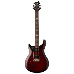 PRS 2018 SE Custom 24 "Lefty" Fire Red Burst - gitara elektryczna, leworęczna