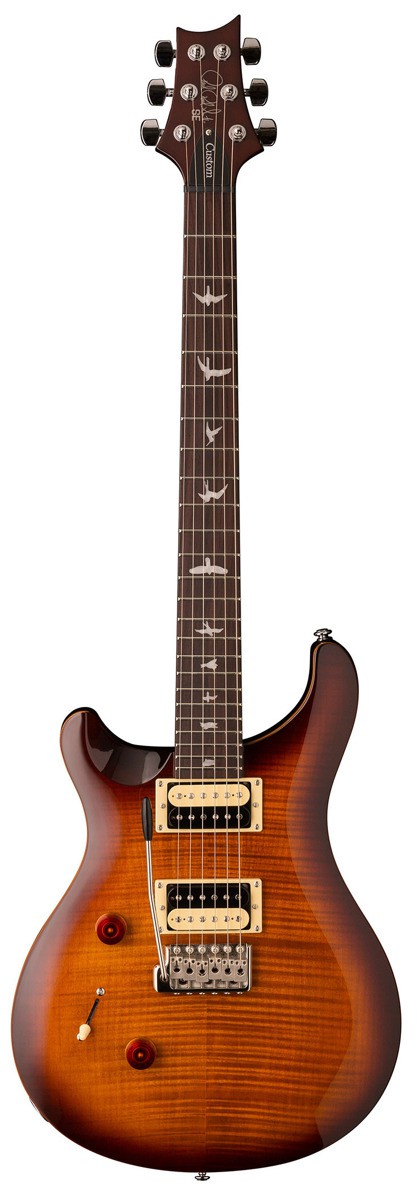 PRS 2018 SE Custom 24 "Lefty" Tobacco Sunburst - gitara elektryczna, leworęczna