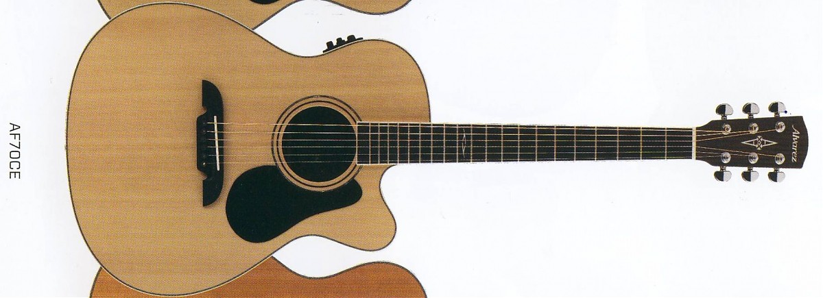 Alvarez AF 70 CE BB (N) - Gitara elektro-akustyczna Alvarez AF 70 CE BB (N) - Gitara elektro-akustyczna