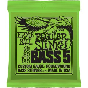 Ernie Ball EB 2836 - zestaw 5 strun do gitary basowej