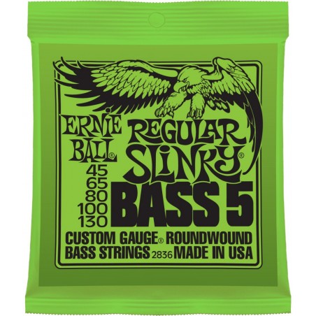 Ernie Ball 2836 - zestaw 5 strun do gitary basowej