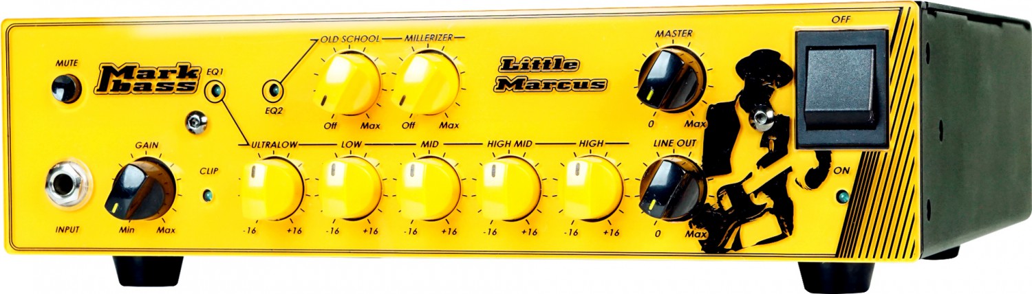 Markbass Little Marcus - głowa basowa Markbass Little Marcus - głowa basowa, wzmacniacz typu head