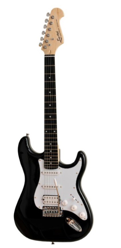 Ever Play ST-2 BK/WH - gitara elektryczna