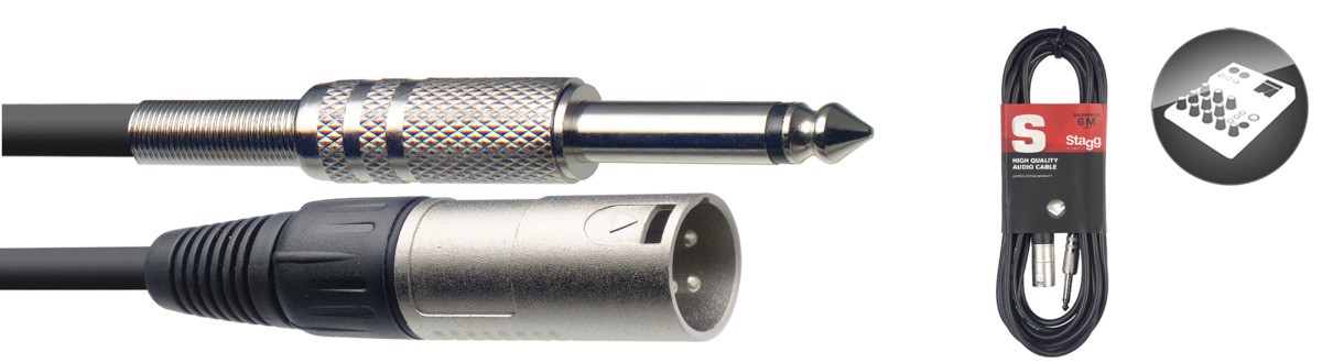 Stagg SAC10PXM DL - kabel połączeniowy 10m Stagg SAC10PXM DL - kabel połączeniowy 10m