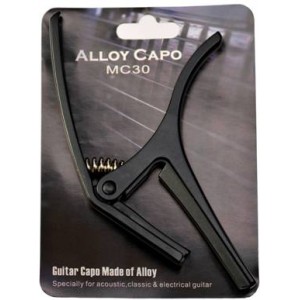 Alloy Capo MC-30 BK - Gitarowy kapodaster uniwersalny