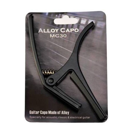 Alloy Capo MC-30 BK - Gitarowy kapodaster uniwersalny