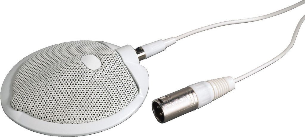 Monacor ECM-302B/WS - mikrofon powierzchniowy