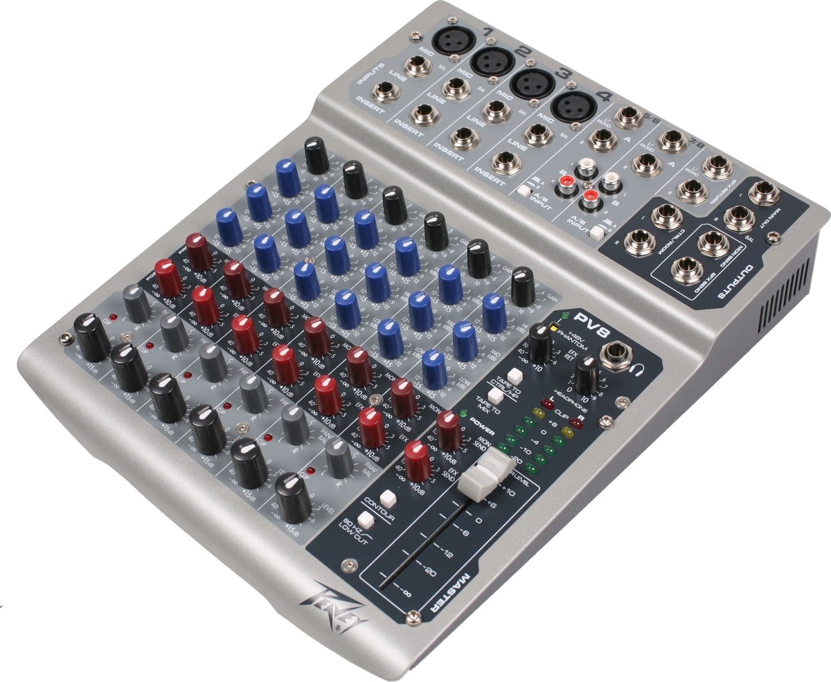 Peavey PV8 - mikser audio Peavey PV8 - mikser audio