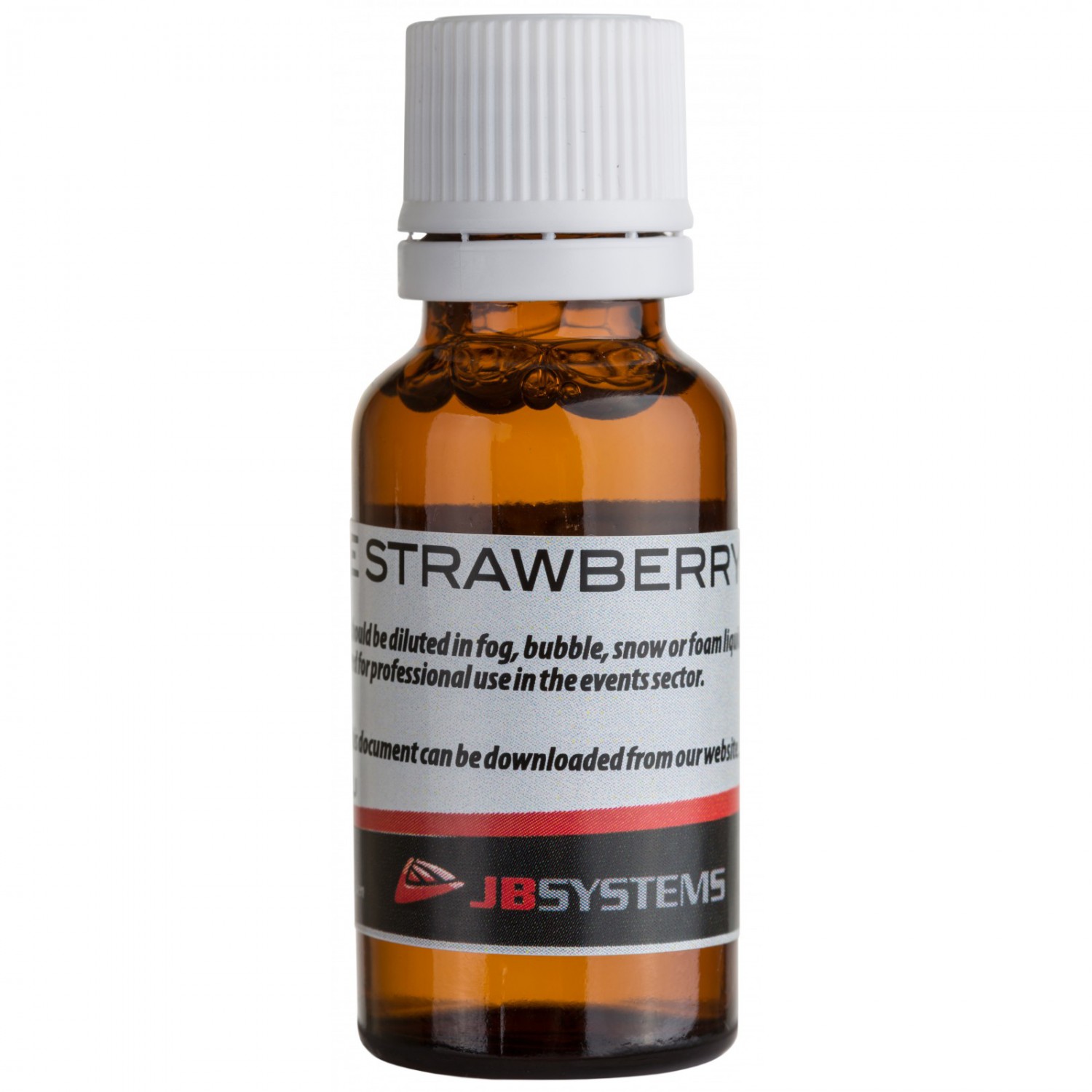 JB Systems Fragrance - Strawberry - zapach do płynu z wytwornicy dymu JB Systems Fragrance - Strawberry - zapach do płynu z wytwornicy dymu