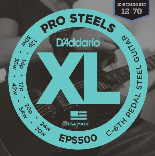 DADDARIO EPS500 - struny do gitary typu pedal steel DADDARIO EPS500 - struny do gitary typu pedal steel