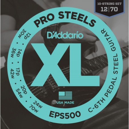 DADDARIO EPS500 - struny do gitary typu pedal steel