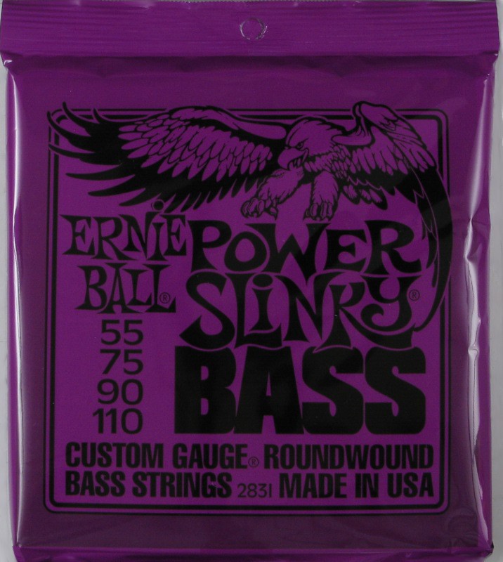 ERNIE BALL EB 2831 seria NICKEL WOUND BASS - Zestaw 4 strun do gitary basowej