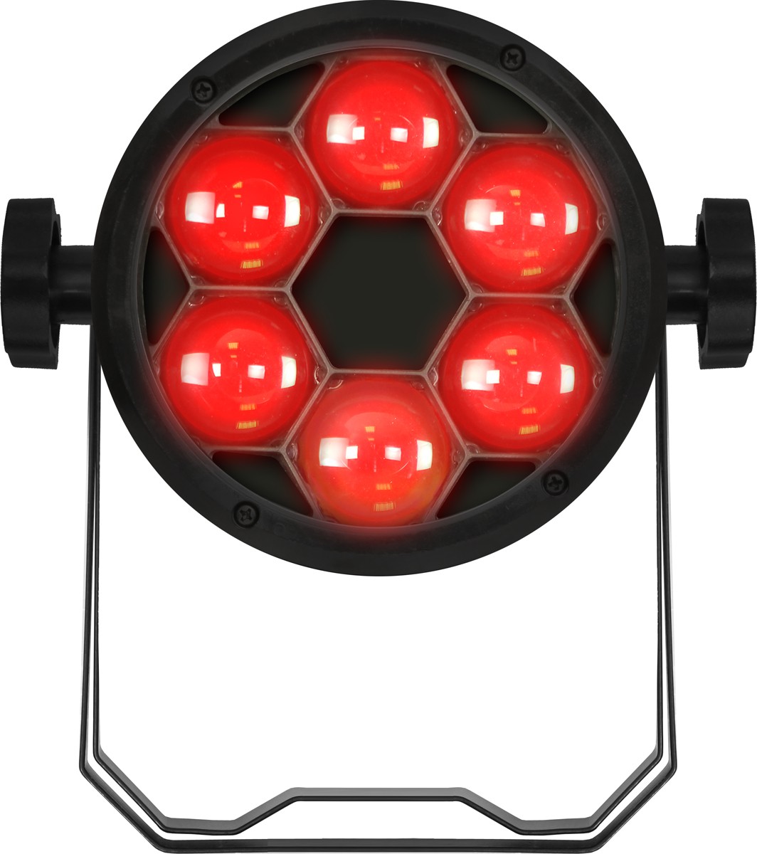 Fractal FIX BEE EYE 6 x 3W - reflektor PAR LED Fractal PAR Fix Bee Eye - reflektor PAR LED