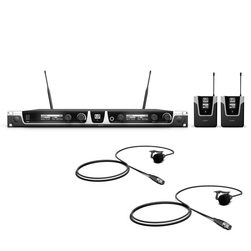 LD Systems U508 BPL 2 - system bezprzewodowy krawatowy LD Systems U508 BPL 2 - system bezprzewodowy krawatowy
