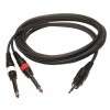 HILEC CL-31/3 - kabel stereo mjack - 2xjack (3m)