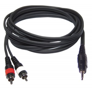 HILEC CL-30/3 - Kabel jack / 2x RCA (3m)