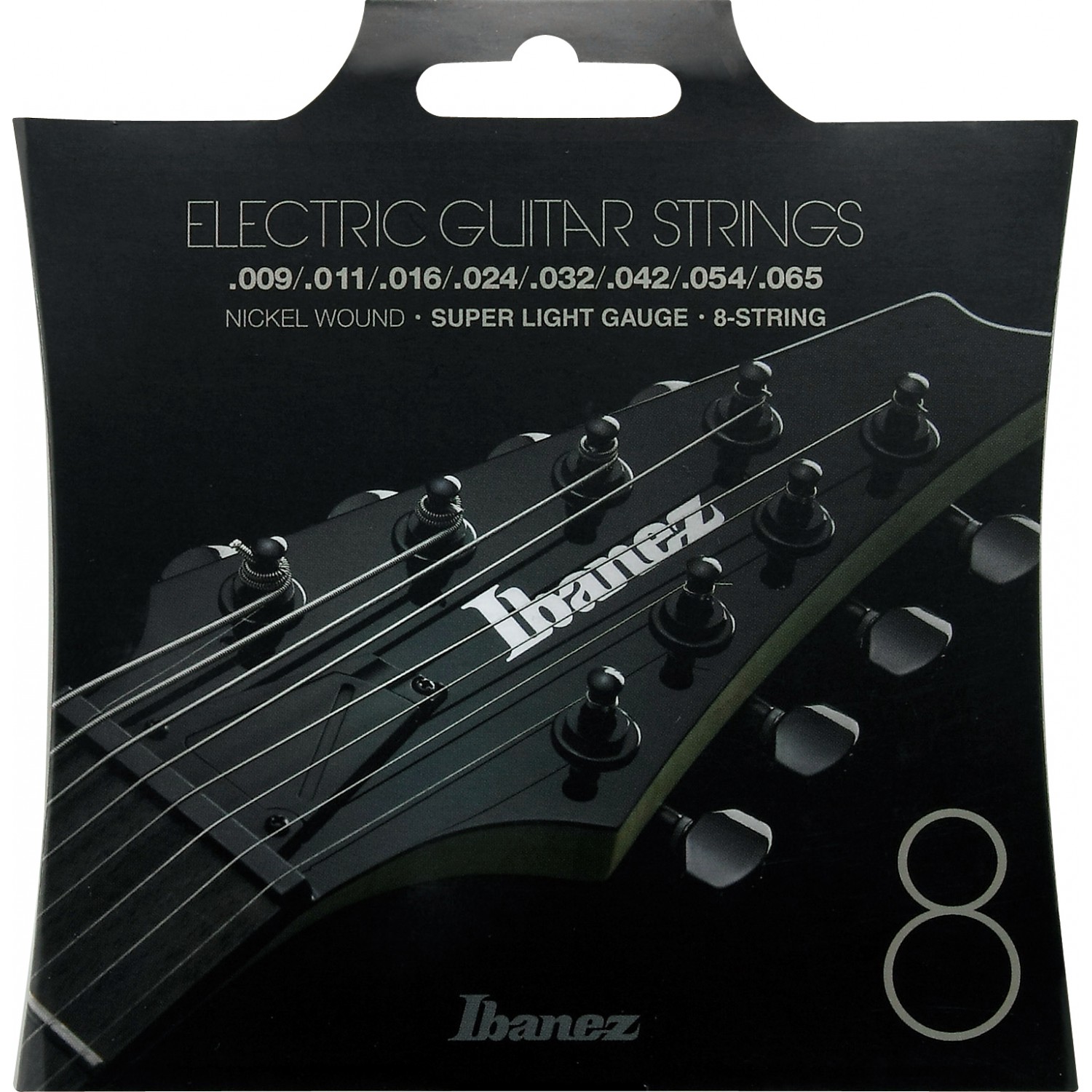 Ibanez IEGS8 - struny do gitary elektrycznej Ibanez IEGS8 - struny do gitary elektrycznej