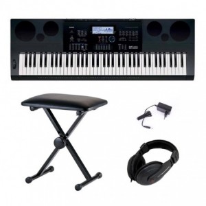 Casio WK-6600 keyboard + ława + słuchawki